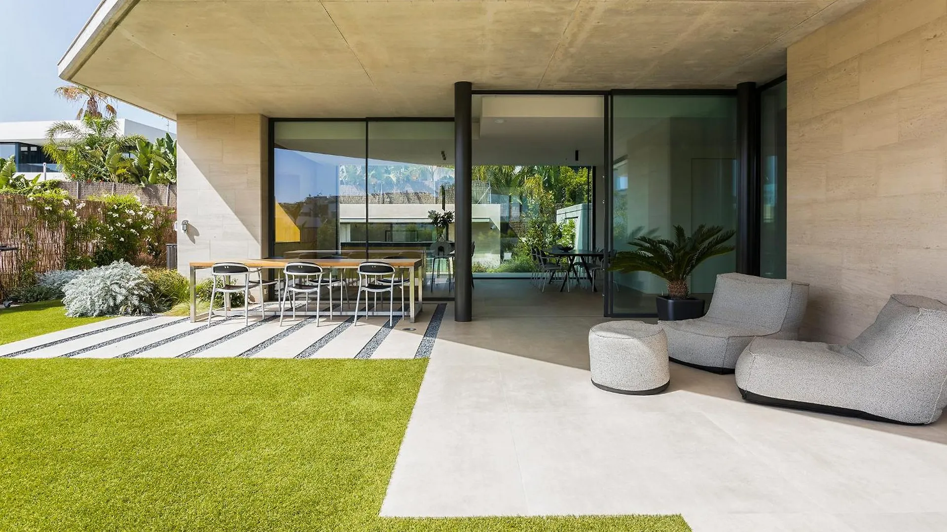 Villa Al Fresco Sitges Center And 10 Minutes Walk From Beach Amaizing Design New Villa And New Urbanization
