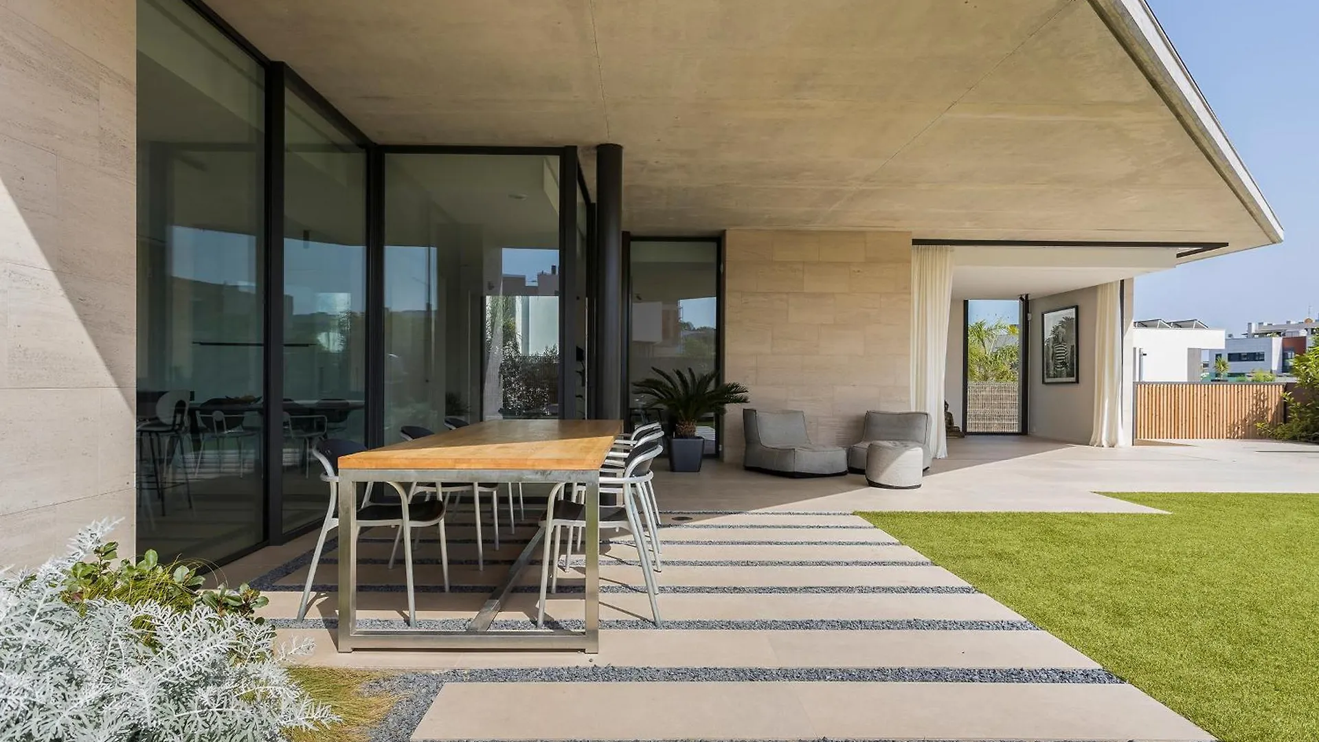 Villa Al Fresco Sitges Center And 10 Minutes Walk From Beach Amaizing Design New Villa And New Urbanization