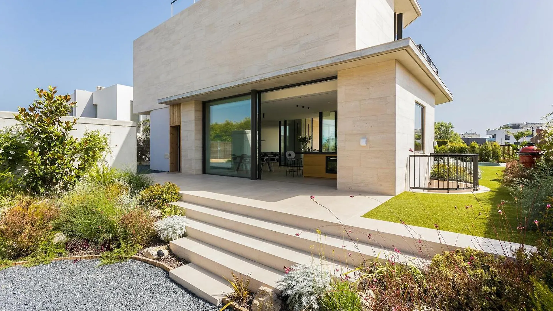 Villa Al Fresco Sitges Center And 10 Minutes Walk From Beach Amaizing Design New Villa And New Urbanization